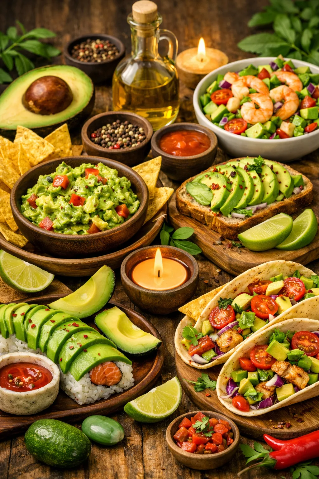 Abacate na Gastronomia