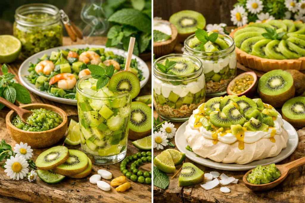 Kiwi na Gastronomia