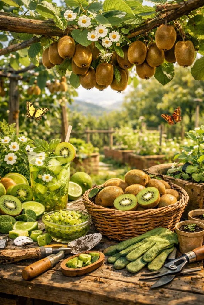 Kiwi na Natureza
