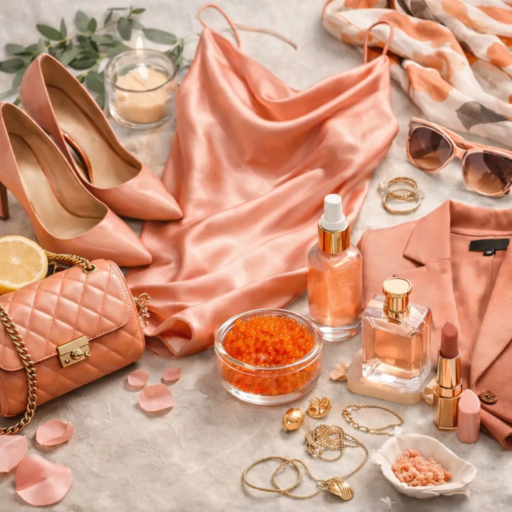 Cor Salmão na Moda: Como Usar Esse Tom Vibrante e Elegante para Criar Looks Cheios de Frescor e Personalidade 🌊👗