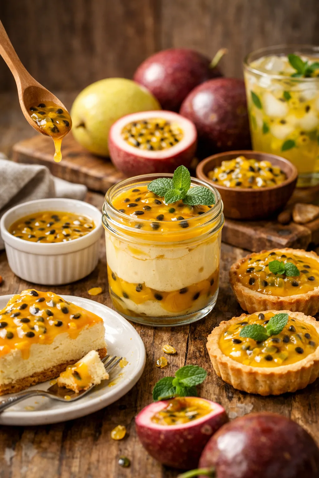 Maracujá na Gastronomia