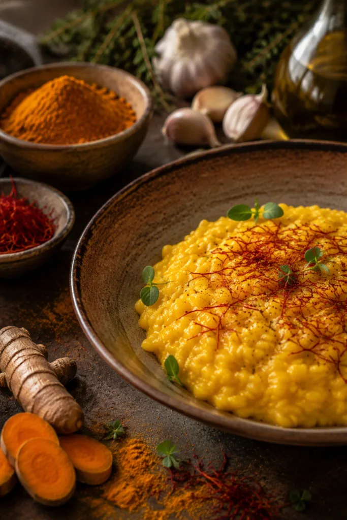 Açafrão na Gastronomia